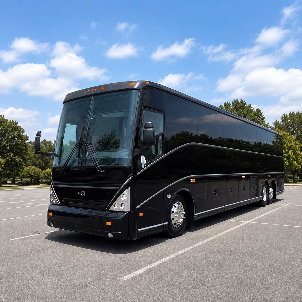 denver short and long distance charter bus rentals for denver teams and fans