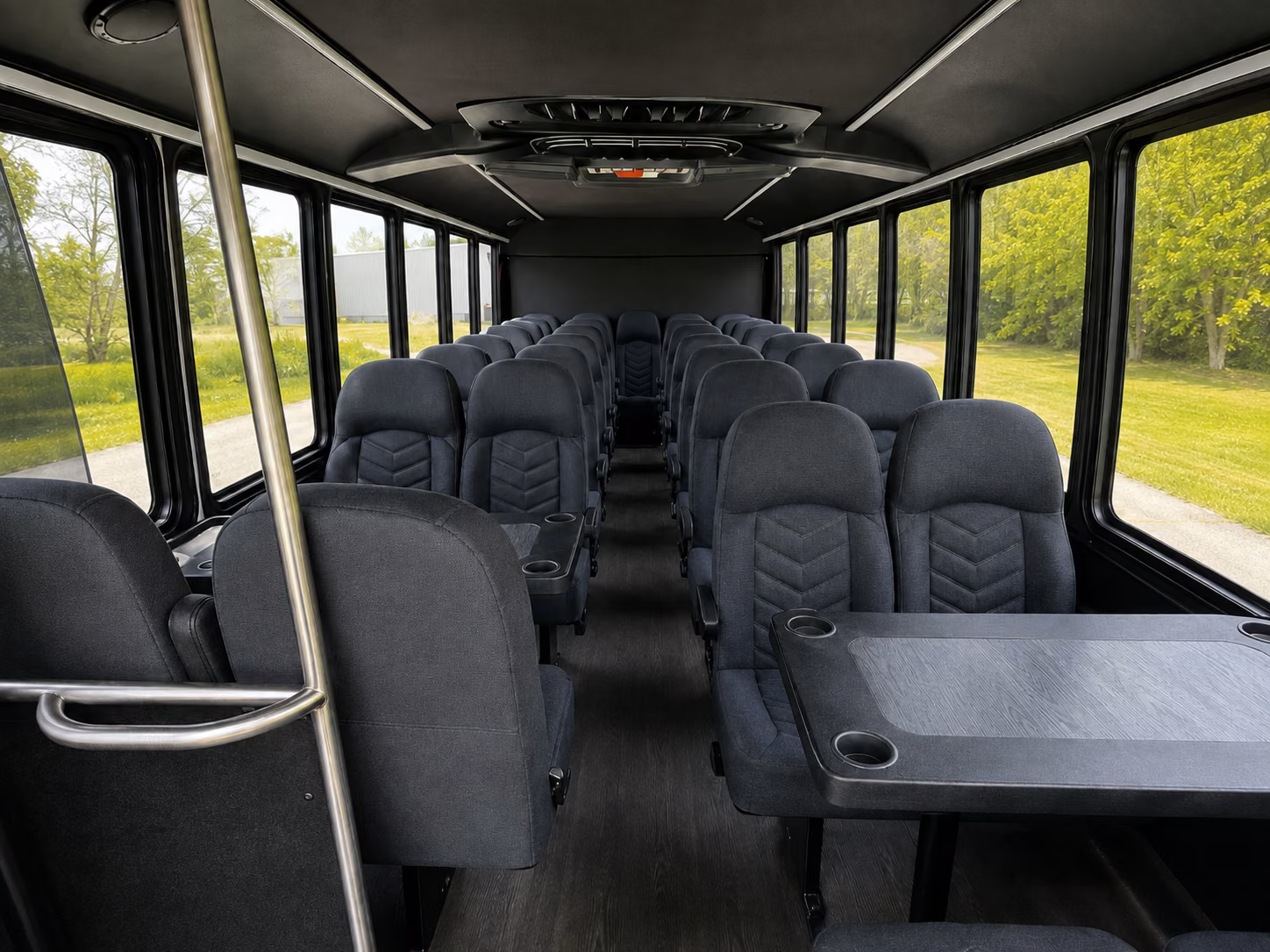 millcreek sporting event transportation onboard seating