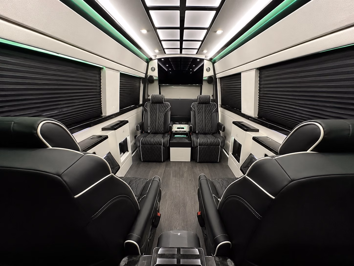 millcreek wedding transportation onboard seating