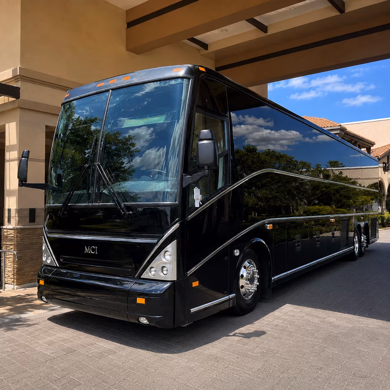 why rent a charter bus for va and veteran group transportation in millcreek