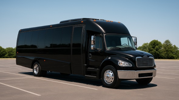 Exterior of Charter Bus Company Boise's 15 Passenger Minibus in Boise