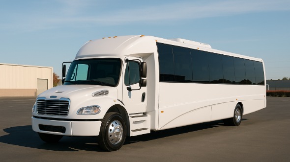 Exterior of Charter Bus Company Boise's 30 Passenger Minibus in Boise