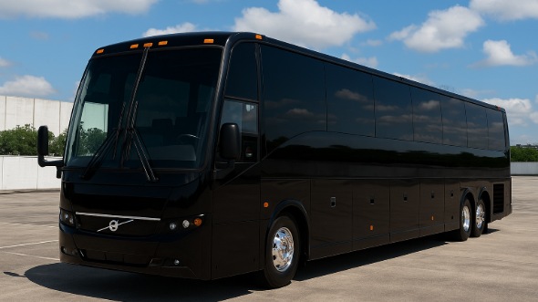 Exterior of Charter Bus Company Phoenix's 54 Passenger Charter Bus in Phoenix
