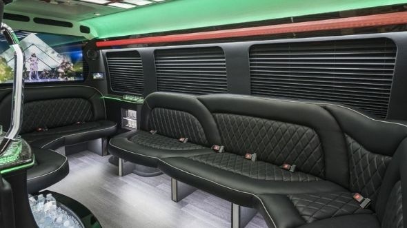millcreek sprinter limo rental inside